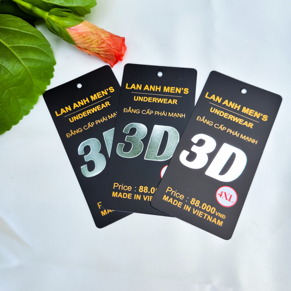 Tag giấy ép nhũ bạc