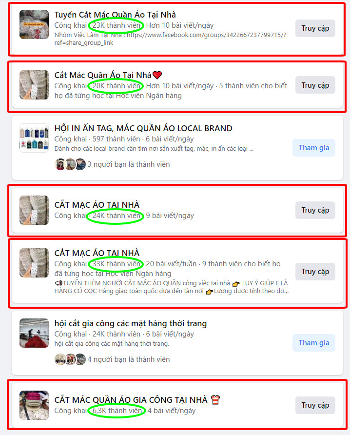 Nhom lua dao cat mac