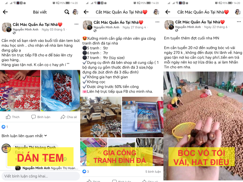 lua dao cong viec khac tuong tu