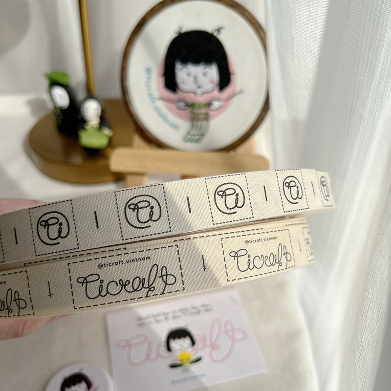 Cuộn mác Cotton sản xuất tại ALI PRINT