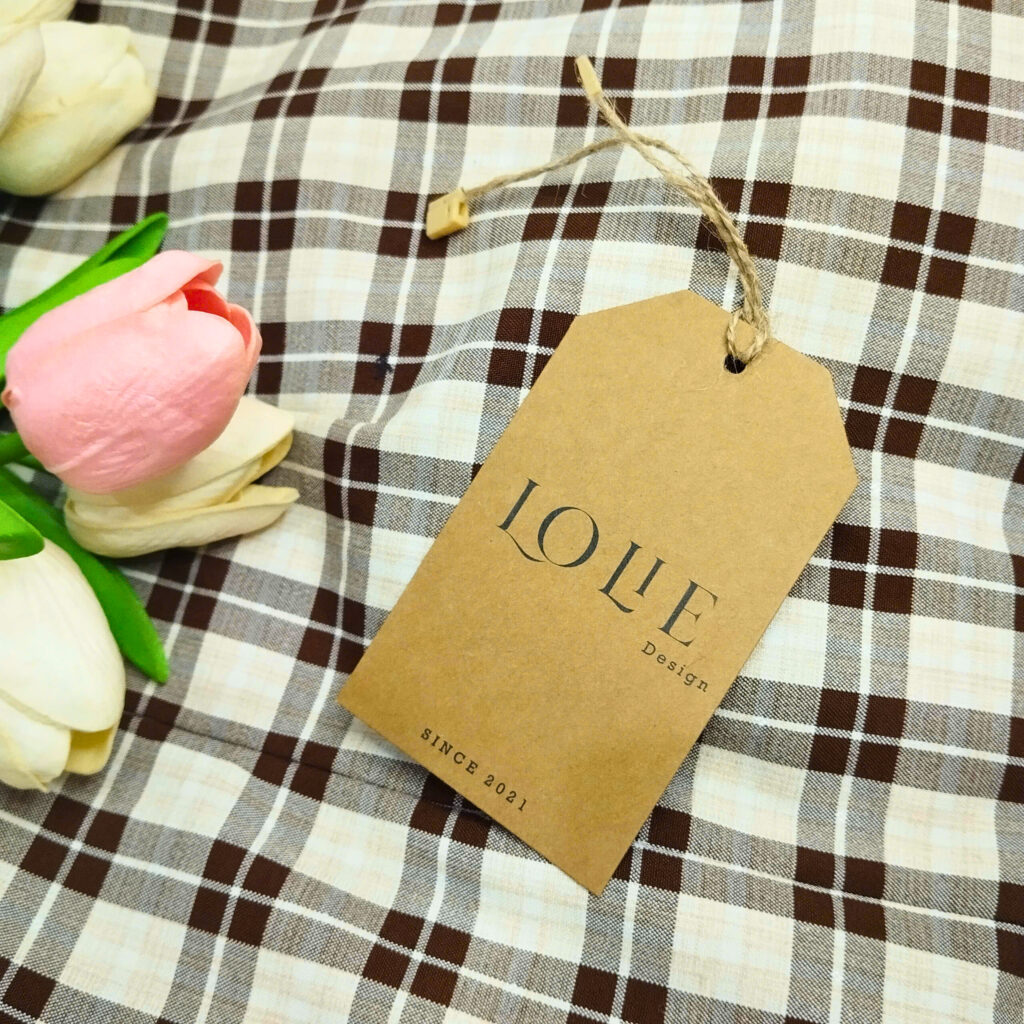 Tag quần áo giấy Kraft