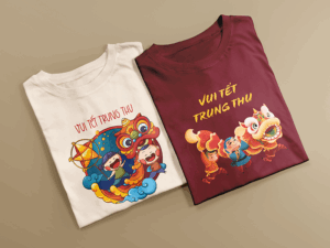 Quy trình in tem PET Trung Thu tại xưởng